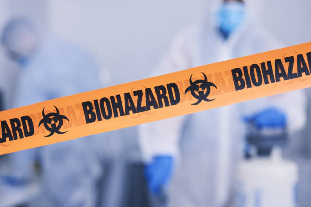 Professional Hoarding Cleanup technician working in Wayland, IA